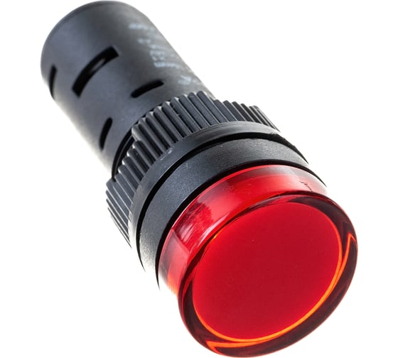 Лампа ЭРА AD16DS(LED)матрица, d16мм, красный, 24В, AC/DC 20/1000/28000 Б0045608