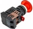 Кнопка ЭРА AEА22, грибок, красный, d22мм, 1з+1р 10/400/3200 Б0045632 4
