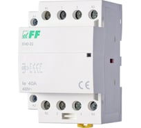 Контактор модульный Евроавтоматика F&F F&F, ST-40-22, с индикатором включения EA13.001.019