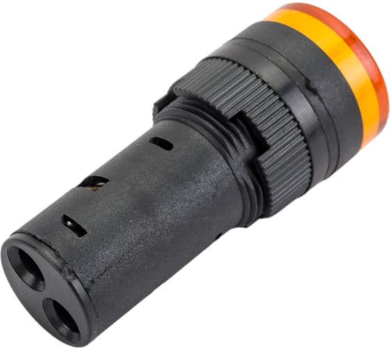 Лампа ЭРА AD16DS(LED)матрица, d=16мм, желтый, 24В AC/DC, 10/1000/24000 Б0045610