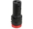 Лампа ЭРА AD16DS(LED)матрица, d=16мм, красный, 230В AC, 20/1000/40000 Б0045616 2