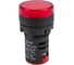 Лампа ЭРА AD22DS(LED)матрица, d=22мм, красный, 24В, AC/DC, 10/1000/12000 Б0045607 3