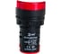 Лампа ЭРА AD22DS(LED)матрица, d=22мм, красный, 230В, 10/1000/12000 Б0045615 2