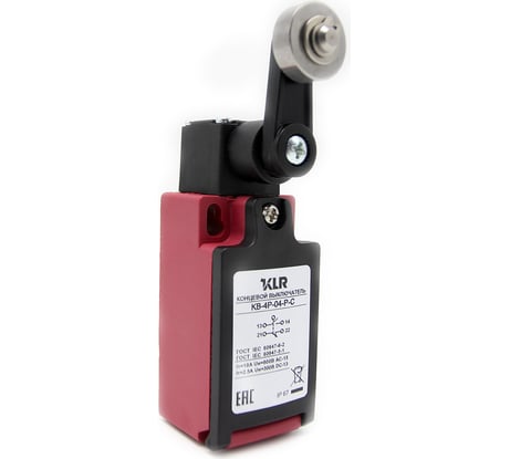 Концевой выключатель KLR KB-4P-04-P-C 1NO/1NC Snap action/10A/600VAC/Ввод М20 8800003