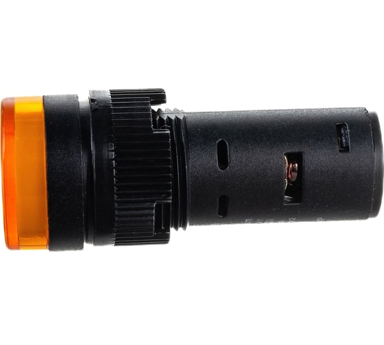 Лампа ЭРА AD16DS(LED)матрица d16мм, желтый, 230В AC, 20/1000/28000 Б0045618 1