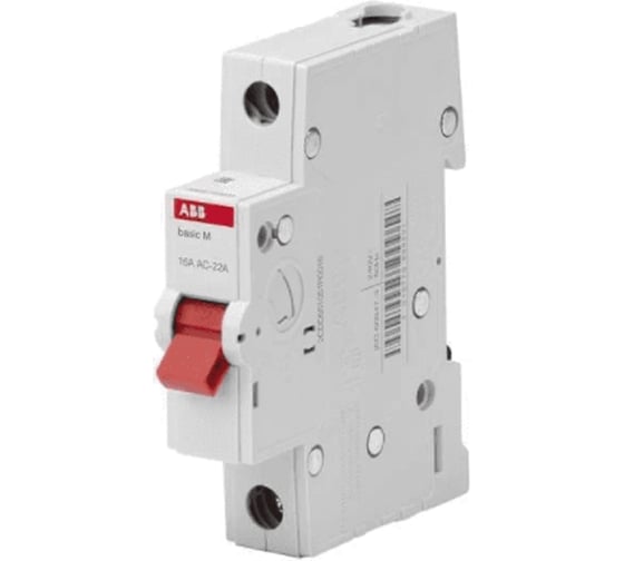 Выключатель нагрузки ABB BMD51163 1P, 63A, 2CDD641051R0063 1