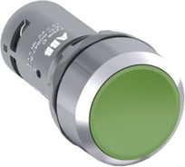 Кнопка ABB CP2-30G-11 зеленая, с фиксацией, 1НО+1НЗ 1SFA619101R3072