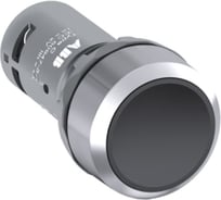 Кнопка ABB CP2-30B-11 черная, с фиксацией, низкая, 1НО+1Н3 1SFA619101R3076