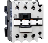 Контактор FEDERAL ELECTRIC 9DD-K3103-0040 FC-40D10 3P AC3:40A, AC1:60A, AC5a:55A, 440Vac Us:230Vac 1NO УТ-00002712