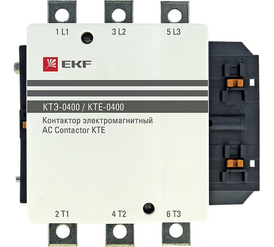 Контактор EKF КТЭ, 400А 380В NO ctr-b-400-380