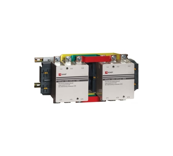 Реверсивный контактор EKF КТЭ, 225А 380В 2NO ctr-b-r-225-380