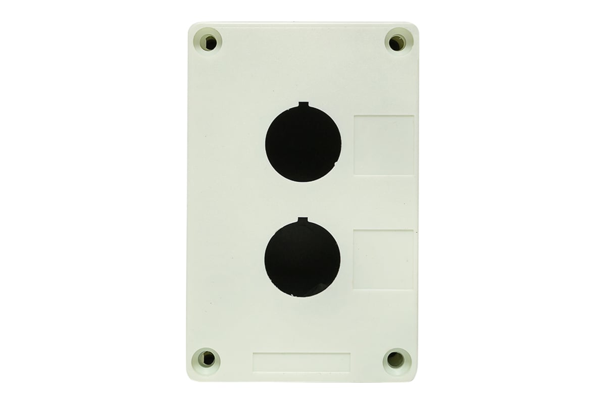 Корпус EKF КП102, 2 кнопки, белый cpb-102-w - выгодная цена, отзывы ...