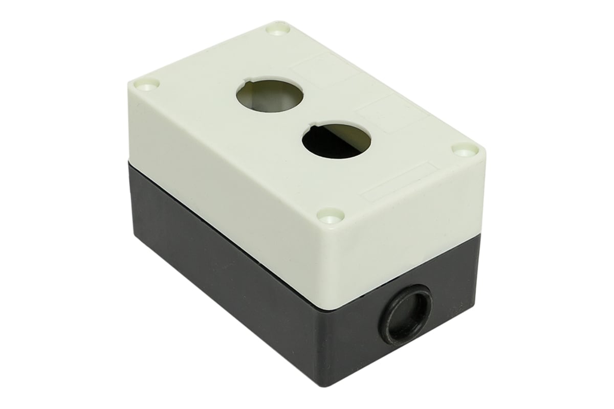 Корпус EKF КП102, 2 кнопки, белый cpb-102-w - выгодная цена, отзывы ...