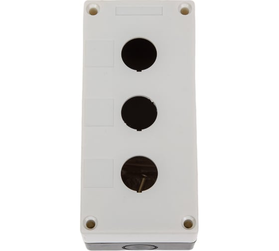 Корпус EKF КП103, 3 кнопки, белый cpb-103-w