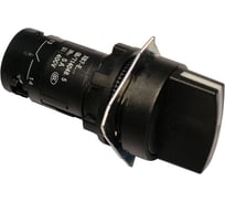 Переключатель Briswik КПЕ 6120 -Р черный 2но+0нз Ручка с фикс 3-поз, моноблок IP40 XB7ND33.BR