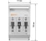 Предохранитель-выключатель-разъединитель TDM ELECTRIC ПВР 00, 3П, 160 А TDM SQ0726-0201 3