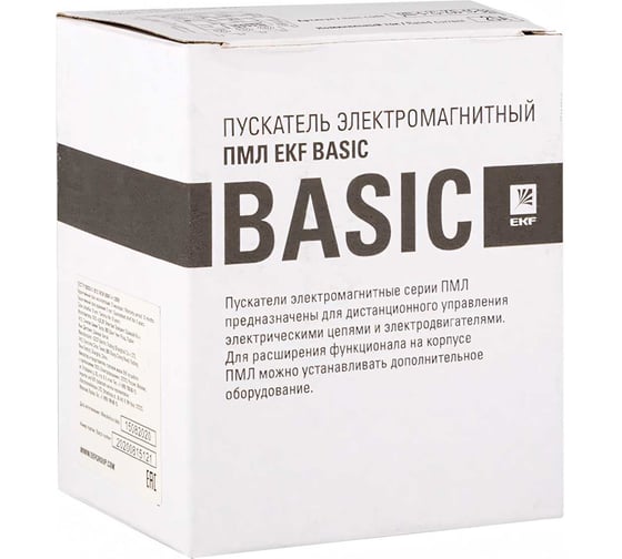 Пускатель EKF Basic серии ПМЛ-2160ДМ электромагнитный, 32А, 400В pml-s-32-400-basic