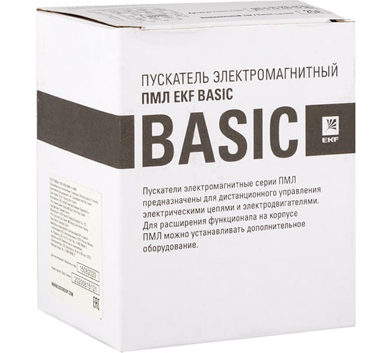 Пускатель EKF Basic серии ПМЛ-2161ДМ, электромагнитный, 32А, 230В pml-s-32-230-nc-basic