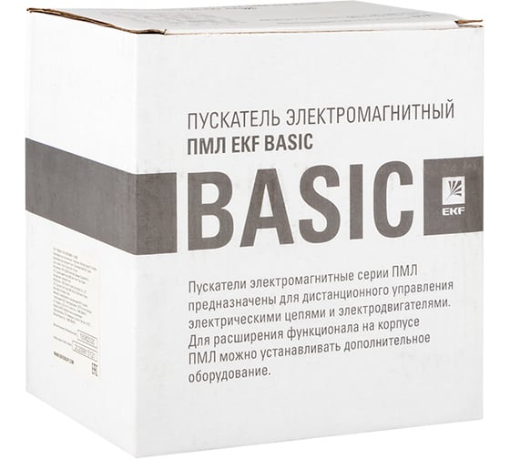 Пускатель EKF Basic серии ПМЛ-5160ДМ, электромагнитный, 95А, 230В pml-s-95-230-basic