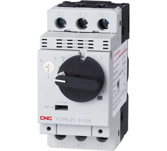 Выключатель защиты двигателя CNC Electric YCP6-32P 10A 6-10A 3P C040185 1