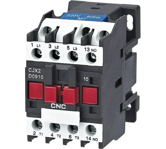 Контактор CNC Electric CJX2-D0901 3P 9A AC220В 1НЗ C000066