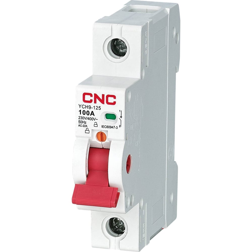 Модульный выключатель нагрузки CNC Electric YCH9-125 100А 3P A050071 ...