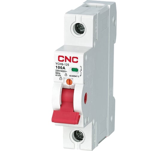 Модульный выключатель нагрузки CNC Electric YCH9-125 100А 3P A050071 1