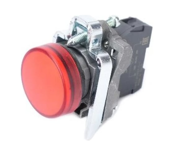 Лампа светосигнальная Systeme Electric d22мм 230-240В AC красный, в сборе SE SB4BVM4