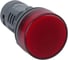 Лампа светосигнальная моноблочная Systeme Electric SB7 d22мм 24В DC красный SE SB7EV04BP 1