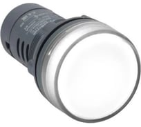 Лампа светосигнальная моноблочная Systeme Electric SB7 d22мм 230В AC белый SE SB7EV07MP