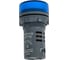 Лампа светосигнальная моноблочная Systeme Electric SB7 d22мм 230В AC синий SE SB7EV06MP 3