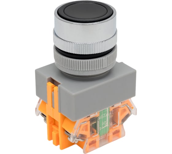Кнопочный выключатель Dekraft ВК22-ABF-BLK 25126DEK
