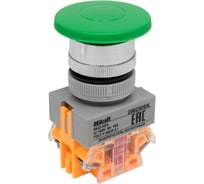 Кнопочный выключатель Dekraft ВК22-AEA-GRN 25023DEK