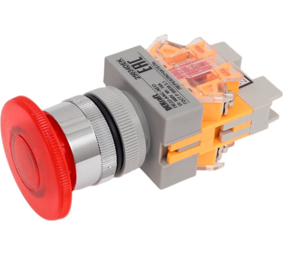 Кнопочный выключатель Dekraft ВК22-AEAL-RED-NEO 25034DEK