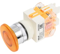 Кнопочный выключатель Dekraft ВК22-AELA-YEL-NEO 25031DEK