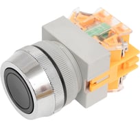 Кнопочный выключатель Dekraft ВК30-ABLF-BLK 25042DEK