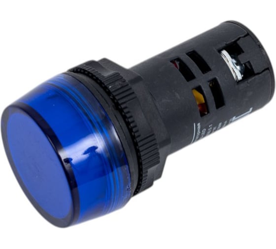 Коммутационная лампа Dekraft, ЛК22-ADDS-BLU-LED 25005DEK 1
