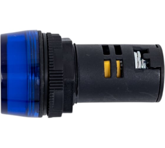 Коммутационная лампа Dekraft, ЛК22-ADDS-BLU-LED 25005DEK