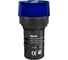 Лампа коммутационная Dekraft ЛК-22, LED, 220 В, IP54, синий 25005DEK 2