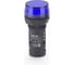 Лампа коммутационная Dekraft ЛК-22, 10 А, IP54, AC/DC, LED, синий 25122DEK 2