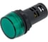 Коммутационная лампа Dekraft ЛК-22, LED, IP54, 22 мм, зеленый 25002DEK 2