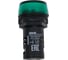 Коммутационная лампа Dekraft ЛК-22, LED, IP54, 22 мм, зеленый 25002DEK 4