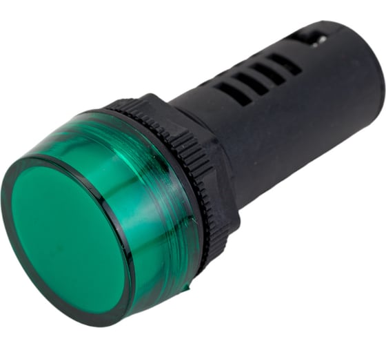 Коммутационная лампа Dekraft ЛК22-ADDS-GRN-LED-220 25118DEK