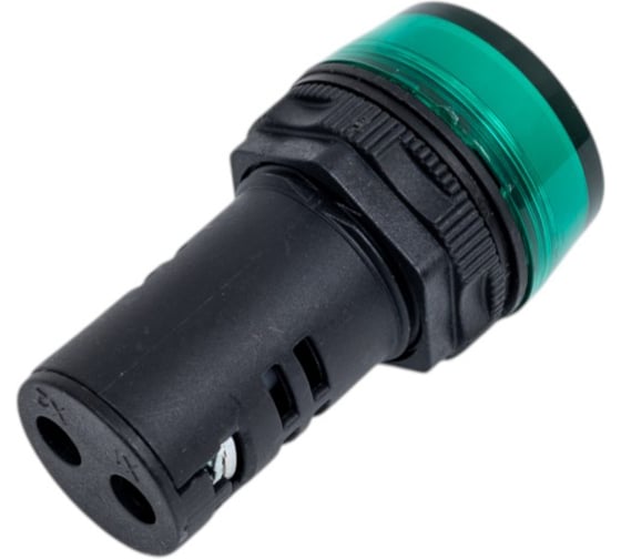 Коммутационная лампа Dekraft ЛК22-ADDS-GRN-LED-24 25065DEK