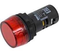 Лампа коммутационная DEKraft ЛК-22, IP54, красная 25003DEK