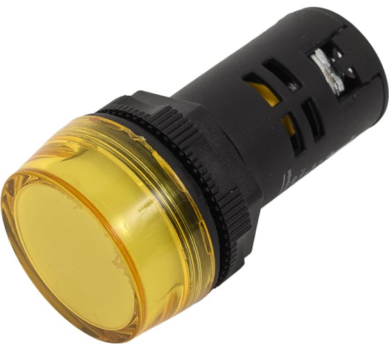 Коммутационная лампа Dekraft ЛК22-ADDS-YEL-LED 25004DEK