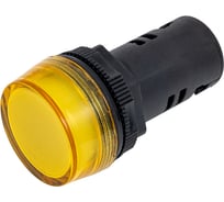 Коммутационная лампа Dekraft ЛК22-ADDS-YEL-LED-24 25067DEK