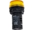 Коммутационная лампа Dekraft ЛК22-ADDS-YEL-LED-24 25067DEK 3