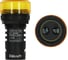 Лампа коммутационная Dekraft ЛК-22, LED, 24 В, IP54, желтый 25067DEK 1