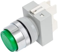 Лампа коммутационная Dekraft ЛК22-ALTE-GRN-NEO 25007DEK